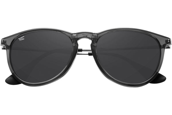 Foldies Polarized Milanos | Clear Dark Gray / Black