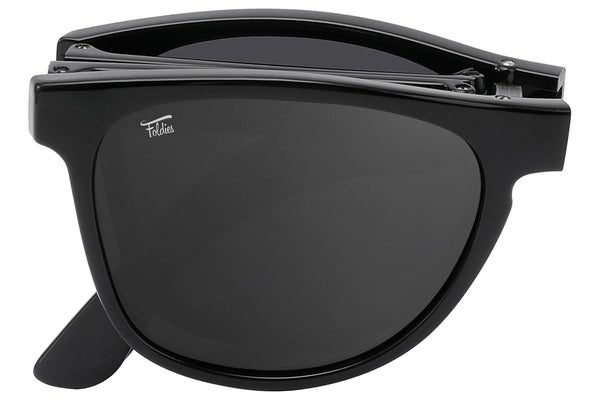 Foldies Matte Black Remix with Polarized Lens | Matte Black x Black