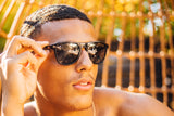 Foldies Gloss Black Remix with Polarized Lens | Gloss Black x Black