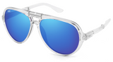 Clear - Blue Mirror Lens