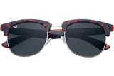 Foldies Tortoise Shell with Polarized Black Lens Folding Browlines | Tortoise Shell / Black Lens