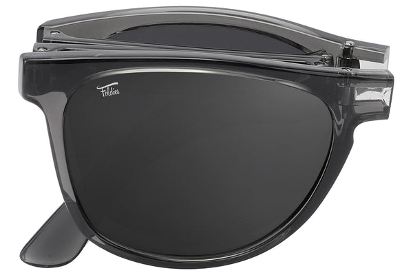 Foldies Smoke Gray Remix with Polarized Lens | Clear Gray x Black