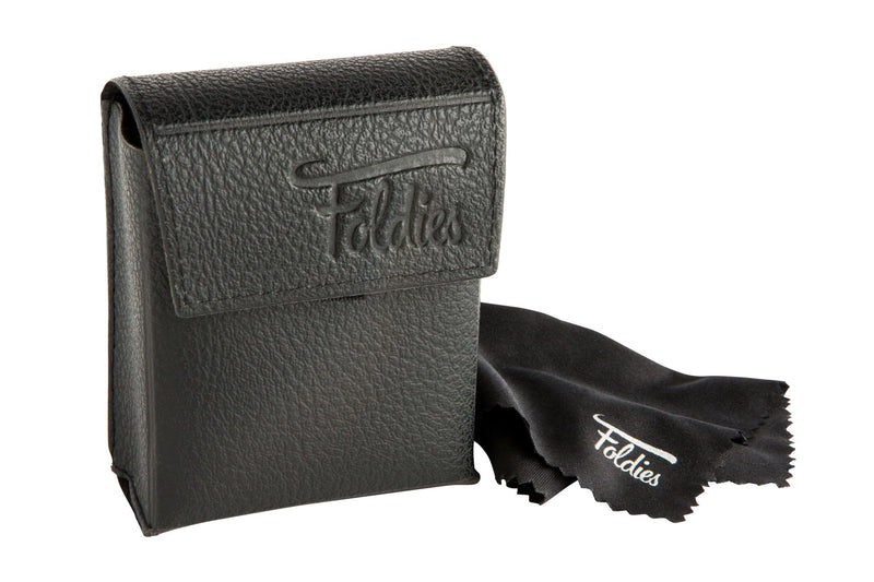 Foldies Gloss Black with Polarized Classic Green Lens Folding Classics | Gloss Black / Classic Green
