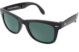 Foldies Gloss Black with Polarized Classic Green Lens Folding Classics | Gloss Black / Classic Green