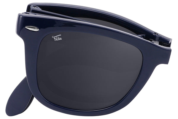 Foldies Navy with Polarized Black Lens Folding Classics | Gloss Navy / Black