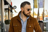 Foldies Gold with Polarized Classic Green Lens Folding Rounds | Gold / Classic Green Lens