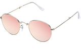 Foldies Gold with Polarized Copper Mirror Lens Folding Rounds | Gold / Copper Mirror Lens