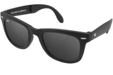 Foldies Matte Black with Polarized Black Lens Folding Classics | Matte Black / Black