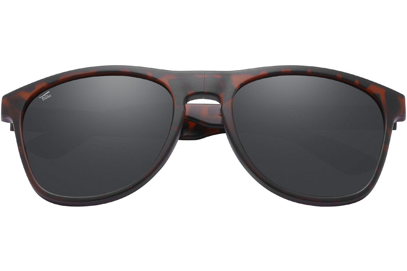 Foldies Matte Tortoise Remix with Polarized Lens | Matte Tortoise x Black