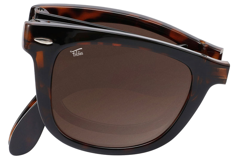 Folding sales prescription sunglasses