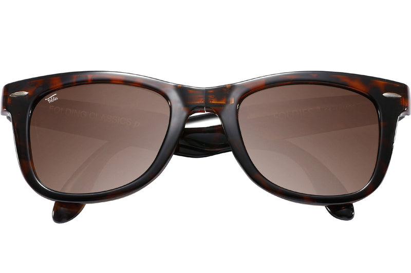 Foldies Tortoise Shell with Gradient Brown Lens Folding Classics | Tortoise Shell / Gradient Brown